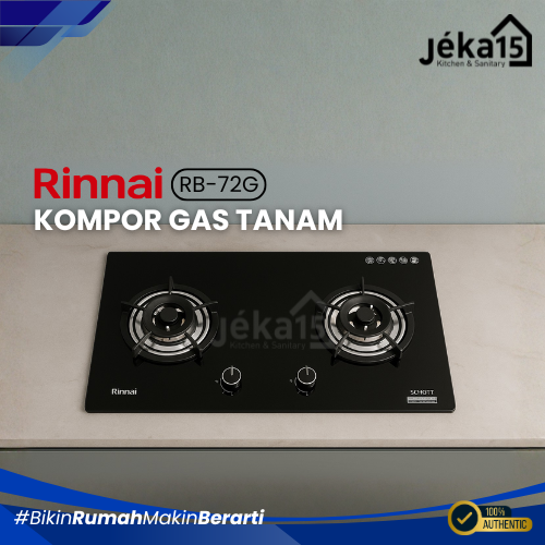 JEKA15 – Kompor Gas Tanam Rinnai RB-72G