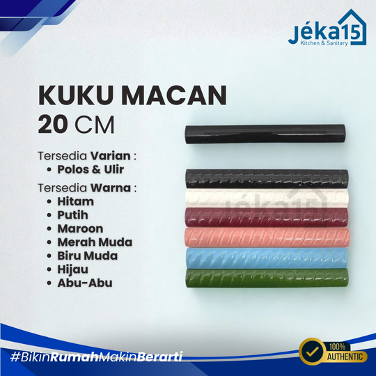 JEKA15 – Kuku Macan Keramik 20CM