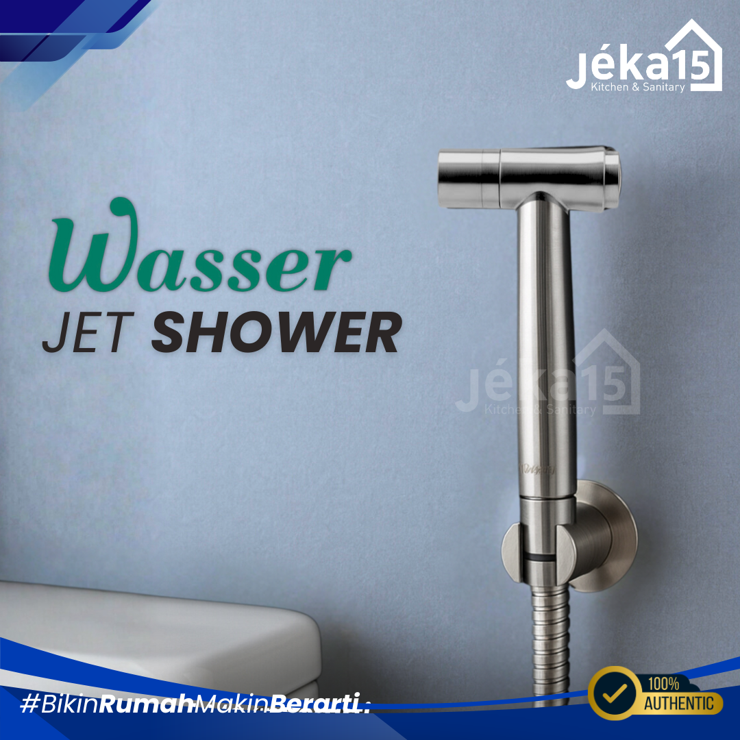 JEKA15 – Wasser SS 103TS Toilet Shower Stainless Steel Jet Washer Berkualitas