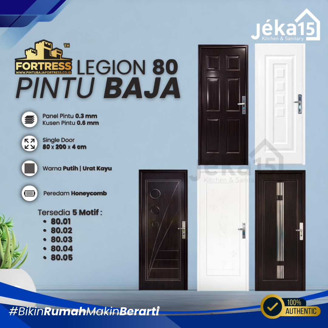JEKA15 – Pintu Baja Fortress Legion 80