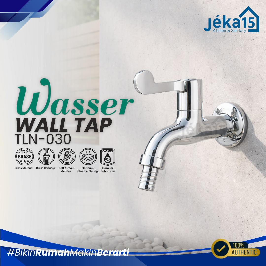 JEKA15 – Wasser TLN-030 Kran Tembok Taman