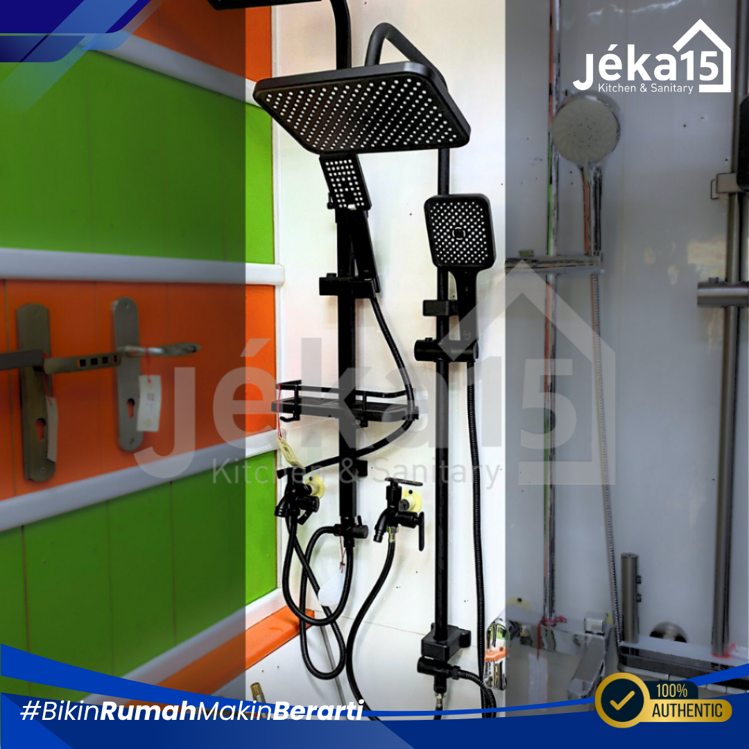 JEKA15 - Shower Column Set EIXO Bufalo EXB-D304 1B/2B Hitam - Image 5