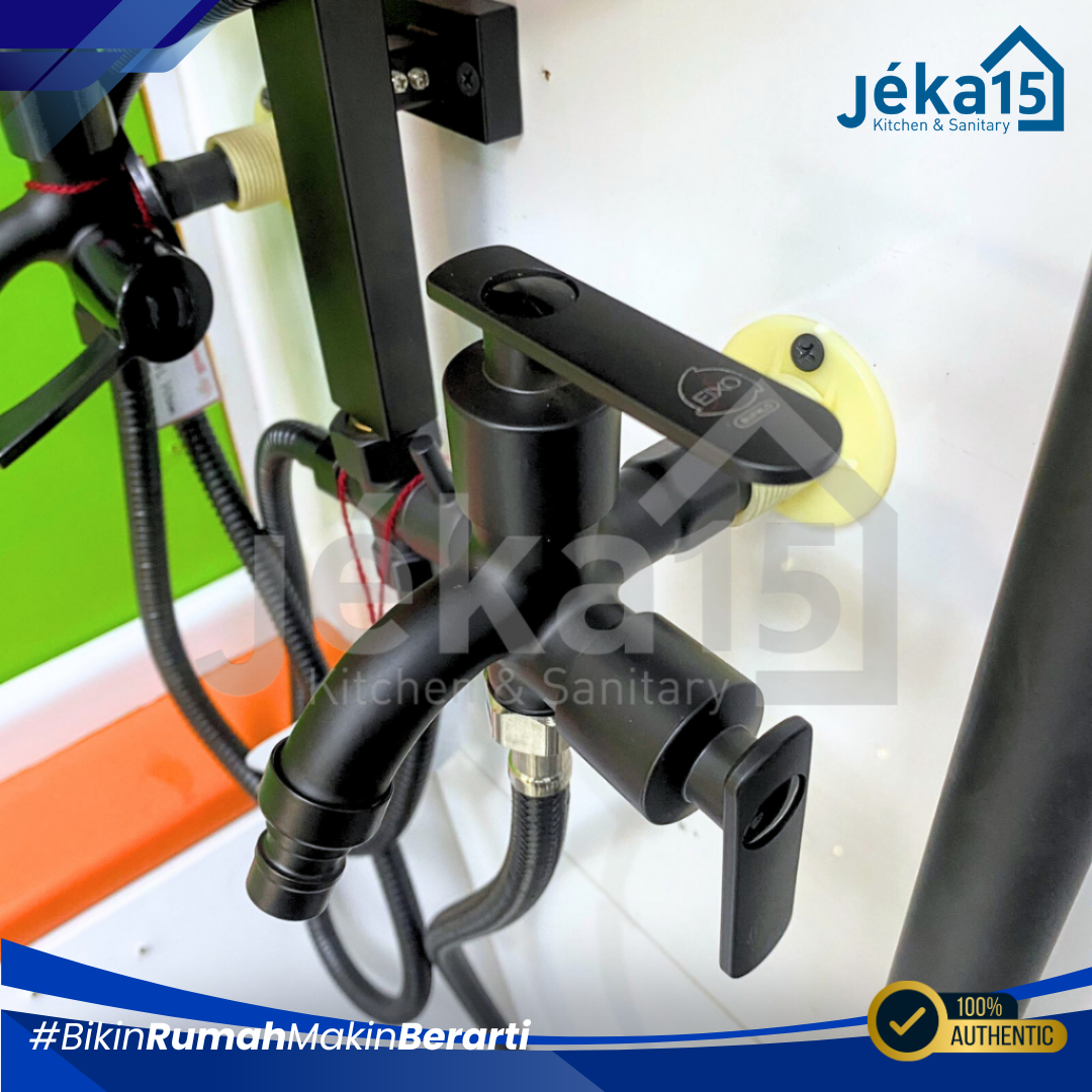 JEKA15 - Shower Column Set EIXO Bufalo EXB-D304 1B/2B Hitam - Image 9