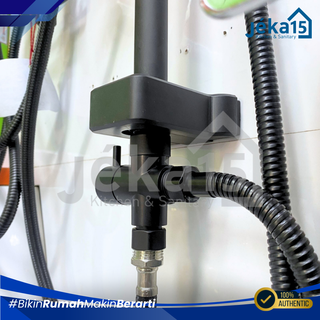 JEKA15 - Shower Column Set EIXO Bufalo EXB-D304 1B/2B Hitam - Image 8