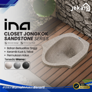 JEKA15 - INA Closet Jongkok Sandstone Series