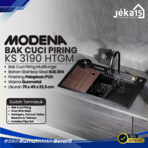 JEKA15 - Bak Cuci Piring Modena KS 3190 HTGM