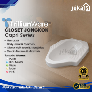 JEKA15 - Closet Jongkok Trilliunware Capri Series