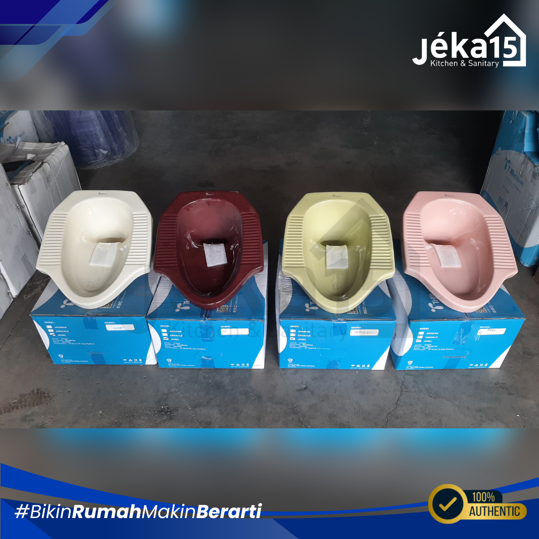 JEKA15 - Closet Jongkok Trilliunware Capri Series - Image 4