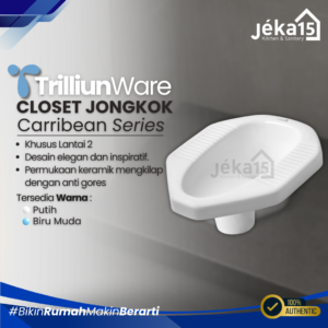 JEKA15 - Closet Jongkok Trilliunware Carribean