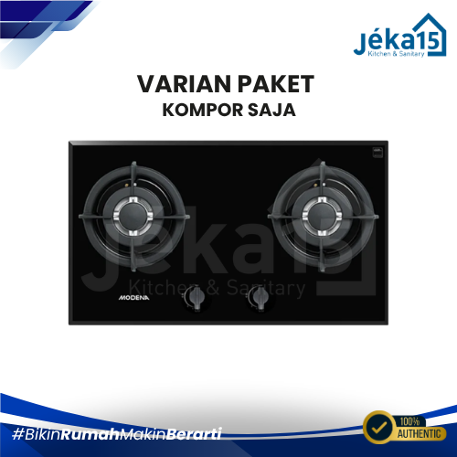 JEKA15 - Paket Kompor + Cooker Hood Modena BH 1725 ACBK - Image 2