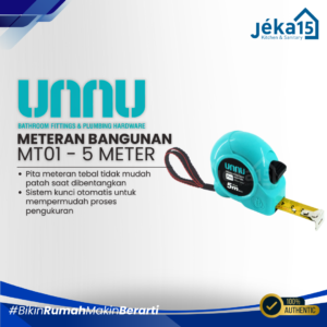 JEKA15 - Meteran Bangunan UNNU MT01 5 Meter