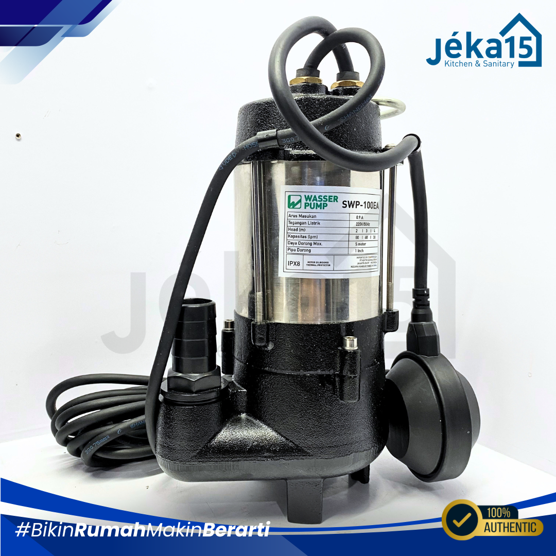 JEKA15 - Pompa Celup Submersible Sewage Pump Wasser SWP-100EA/E - Image 3