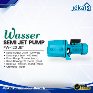 JEKA15 - Semi Jet Pump Wasser PW-120 JET