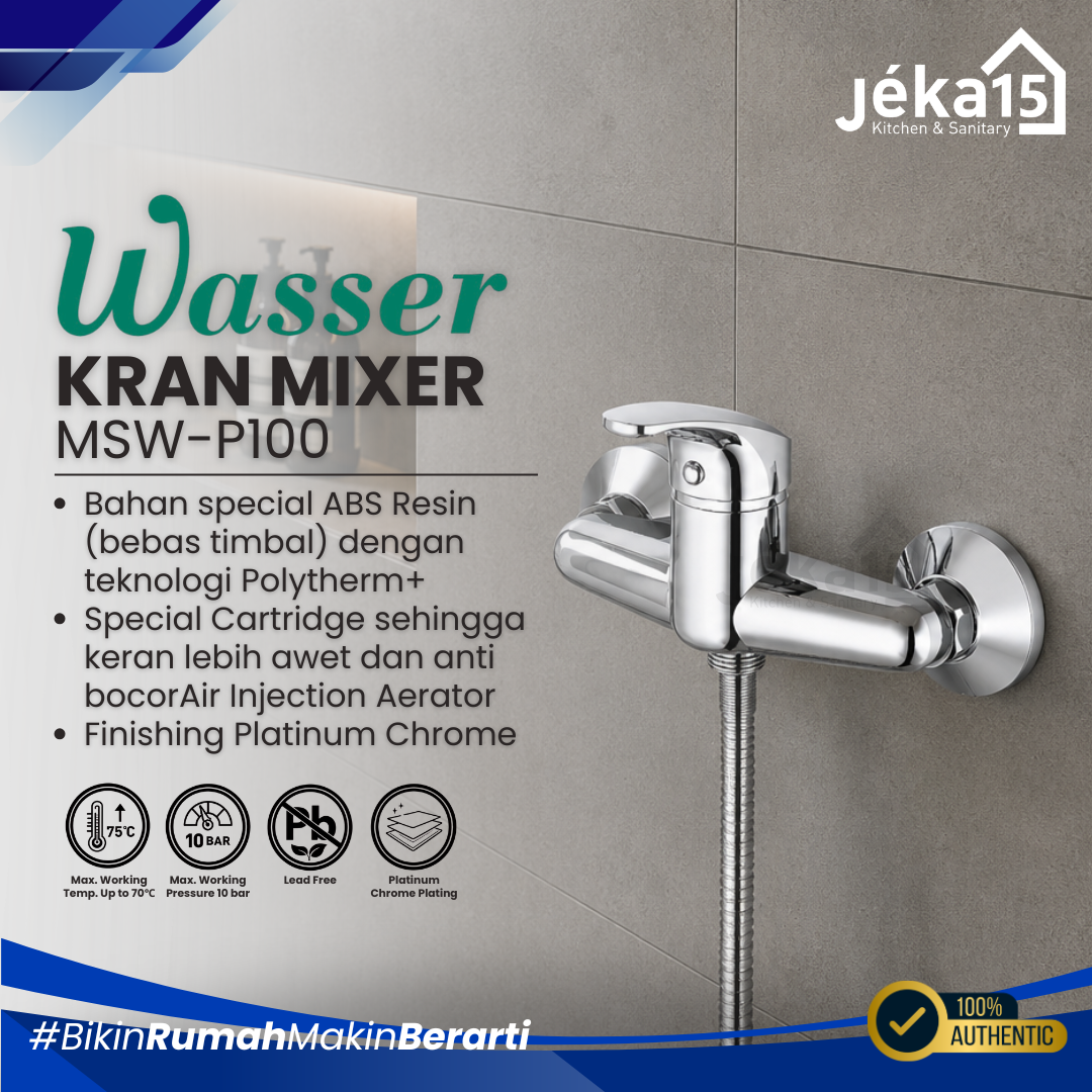 JEKA15 – Kran Mixer Wasser MSW-P100